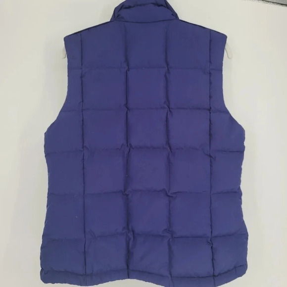 Columbia womens blue puffer feather & down vest size small - Picture 2 of 8